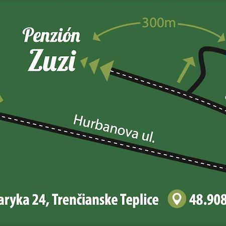 Penzion Zuzi Trenčianske Teplice Eksteriør bilde